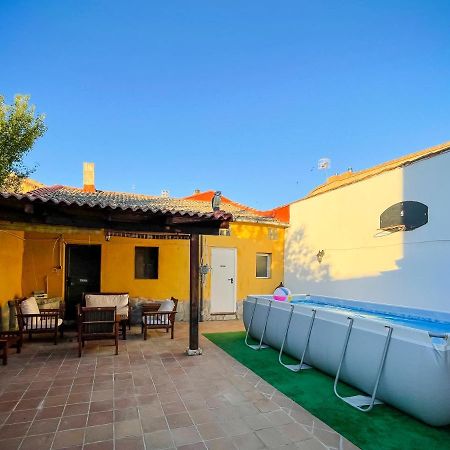 Casa El Arrabal, Casa Con Chimenea, Piscina Y Patio Villa Medina de Ríoseco Esterno foto