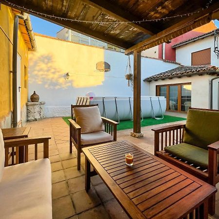 Casa El Arrabal, Casa Con Chimenea, Piscina Y Patio Villa Medina de Ríoseco Esterno foto